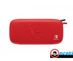 NEW Nintendo Switch Bundle with Red Joy Cons Carrying Case & eShop Credit - Imagen 3/4