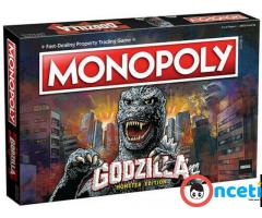 MONOPOLY GODZILLA Table Top Game, Board Game