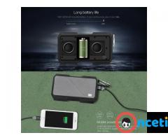 Portable Heavy Duty Waterproof Stereo Wireless Bluetooth Speaker with Powerbank - Imagen 3/4